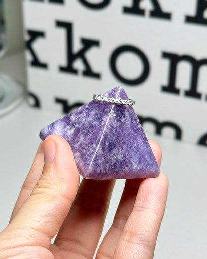 Lepidolite Pyramid 24LP