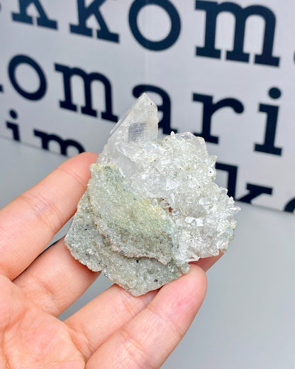 Himalayan Quartz Cluster with Chloride C2