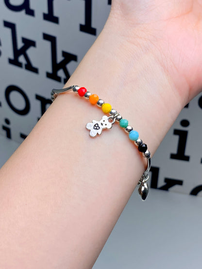 Rainbow Bear Bracelet