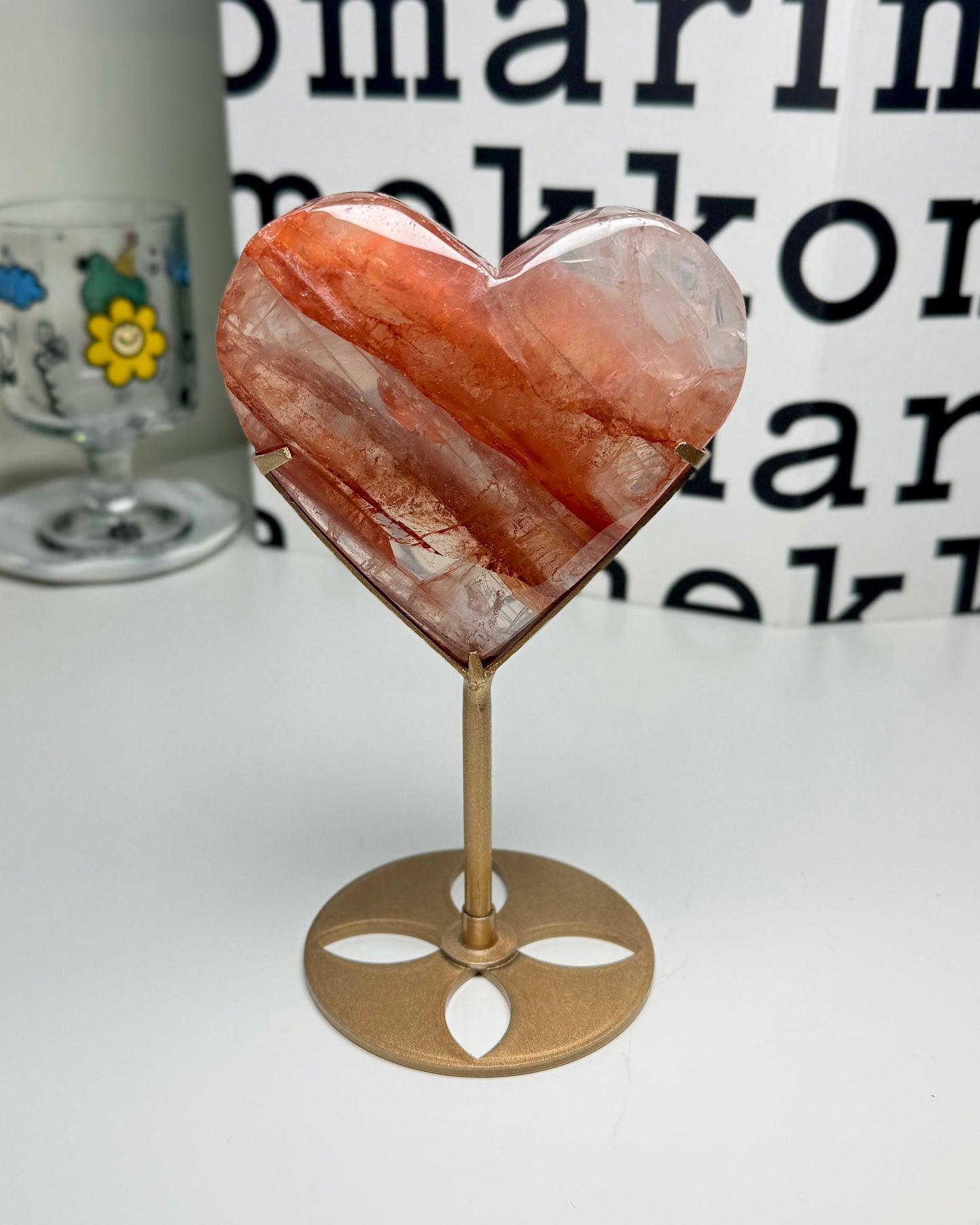 Fire Quartz Heart 40TE