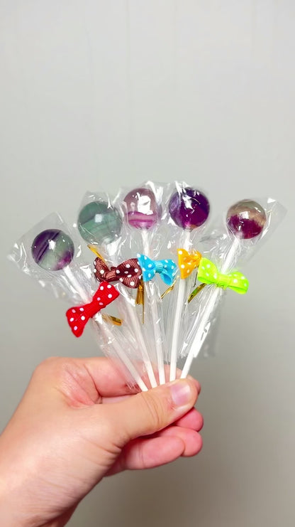 Rainbow Fluorite Lollipop